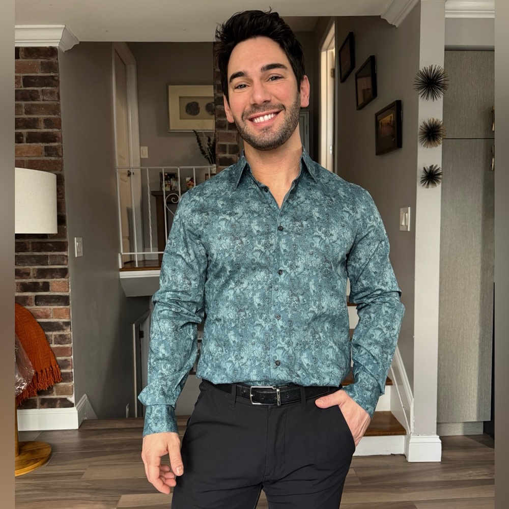 Vince | Blue Dress Shirt | Size Small